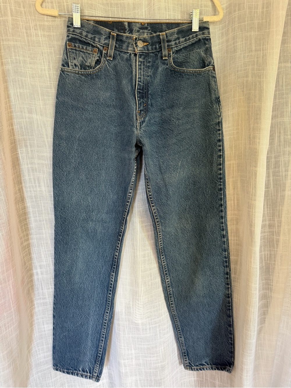 Levi's Women's 550 Straight Leg Dark Blue Jeans
